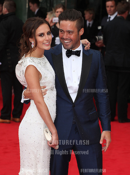 Lucy Watson and Spencer Matthews arriving for the TV BAFTA Awards 2013, Royal Festival Hall, London. 12/05/2013 Picture by: Alexandra Glen / Featureflash