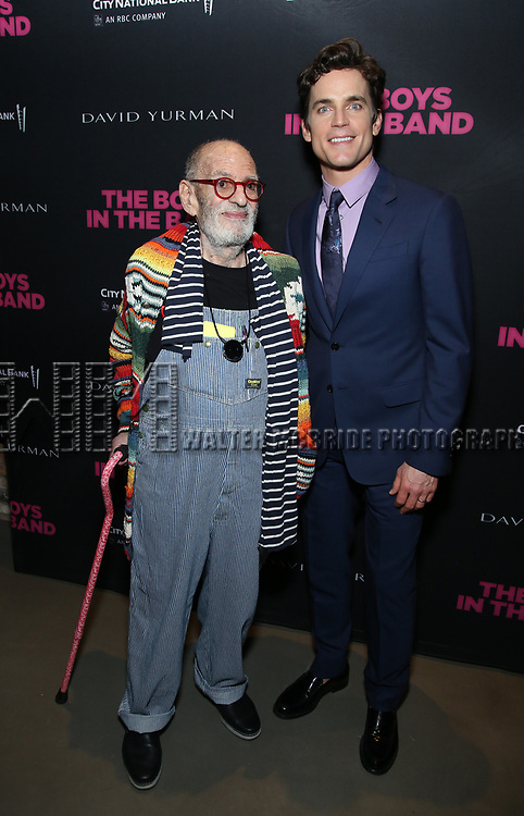 Larry Kramer and Matt Bomer attends the 'The Boys In The Band' 50th Anniversary Celebration at The Second Floor NYC on May 30, 2018 in New York City.