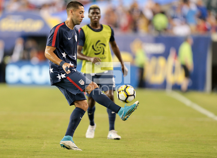 Philadelphia, PA - Wednesday July 19, 2017: Clint Dempsey during a 2017 Gold Cup match between the men's national teams of the United States (USA) and El Salvador (SLV) at Lincoln Financial Field.