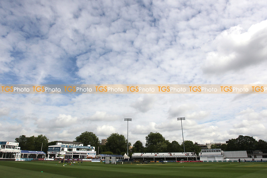 General view of the ground ahead of Essex CCC vs Kent CCC, Specsavers County Championship Division 1 Cricket at The Cloudfm County Ground on 29th May 2019
