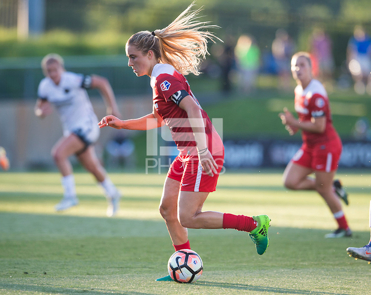 Boyds, MD - June 24, 2017: The Washington Spirit defeated the Portland Thorns 1-0 during a National Women's Soccer League (NWSL) match at the Maryland SoccerPlex.