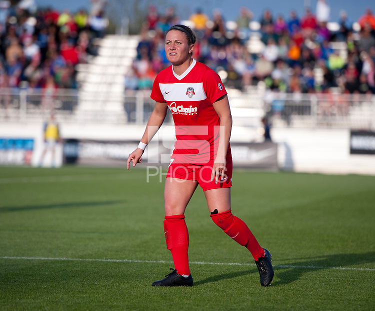 Boyds, MD - May 3, 2014: Seattle Reign FC defeated the Washington Spirit 2-1 during their NWSL match at the Maryland SoccerPlex.