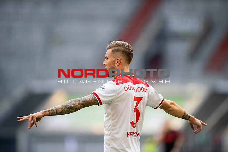 Andre HOFFMANN (D) Gestik, Geste, <br />
<br />
Fussball 1. Bundesliga, 33.Spieltag, Fortuna Duesseldorf (D) - FC Augsburg (A), am 20.06.2020 in Duesseldorf/ Deutschland. <br />
<br />
Foto: AnkeWaelischmiller/Sven Simon/ Pool/ via Meuter/Nordphoto<br />
<br />
# Editorial use only #<br />
# DFL regulations prohibit any use of photographs as image sequences and/or quasi-video #<br />
# National and international news- agencies out #