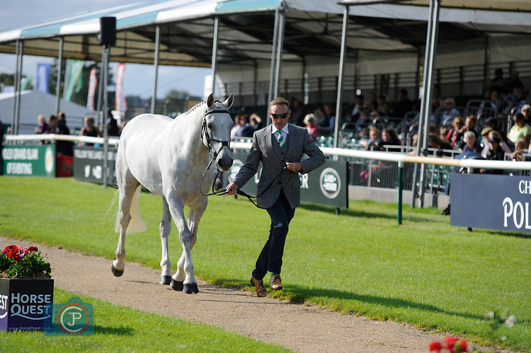 Stamford, Lincolnshire, United Kingdom, 4th September 2019, Michael Owen (GB) & Jims Pal during the 1st Horse Inspection of the 2019 Land Rover Burghley Horse Trials, Credit: Jonathan Clarke/JPC Images