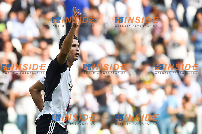 esultanza gol Cristiano Ronaldo <br />
Torino 28/09/2019 Allianz Stadium <br />
Football Serie A 2019/2020 <br />
Juventus FC - SPAL <br />
Photo Image Sport / Insidefoto