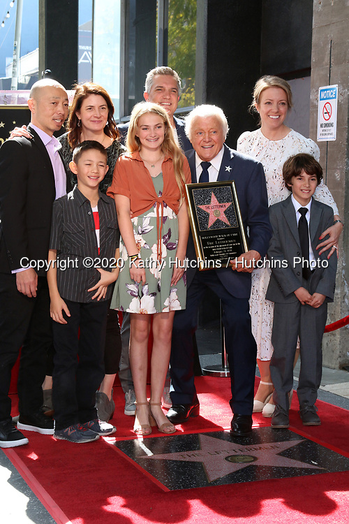 LOS ANGELES - FEB 24: Tony Butala, children, grandchildren at the The Lettermen Star Ceremony on the Hollywood Walk of Fame on February 24, 2019 in Los Angeles, CA