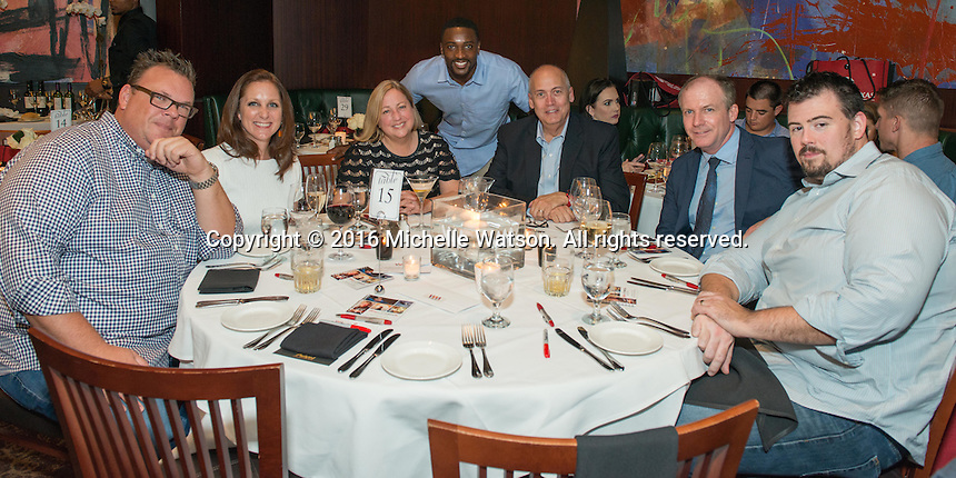 Whitney Mercilus, Houston Texans linebacker, launches his foundation WithMerci at Del Friscos.