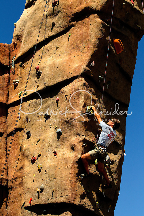 Highly trained athletes challenge their bodies -- and minds -- with the urban climbing structures at the U.S. National Whitewater Center in Charlotte, NC. With more than 40 roped climbs and structures that are made to look and feel like granite, the USNWC is one of the world's largest outdoor climbing centers....