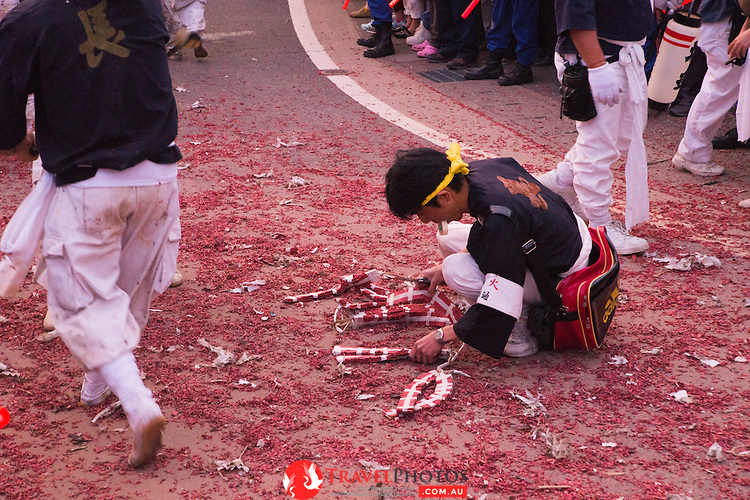 Tejikara Festival, at Tejikara Shrine, Gifu Japan.