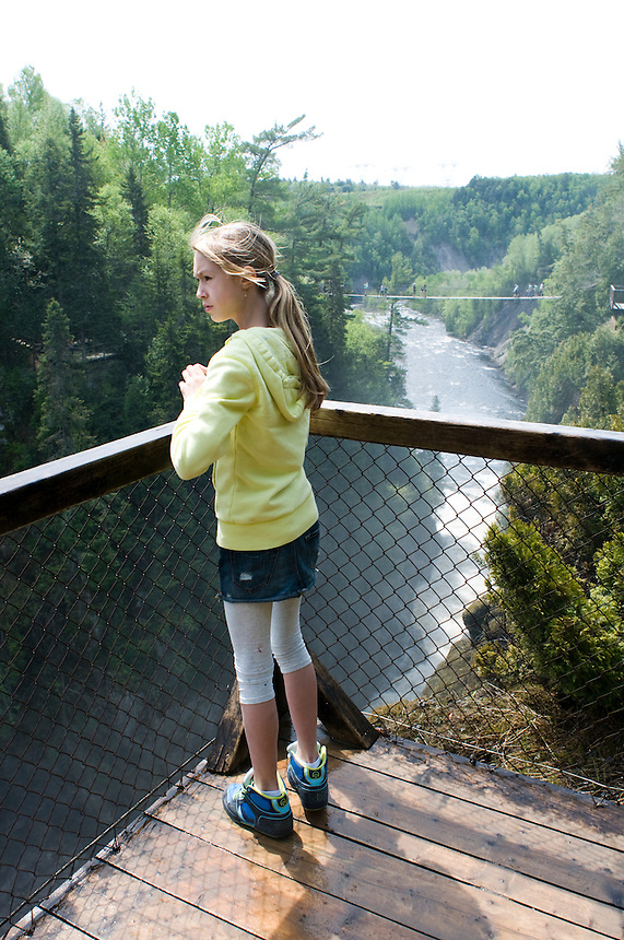 Canyon Sainte Anne. Quebec City and surrounding areas, Canada.