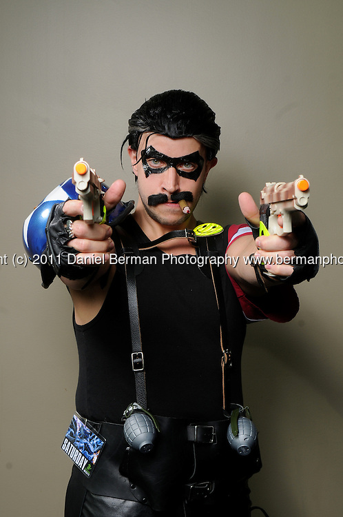 poses for a portrait at Emerald City Comicon at the Washington State Convention Center Saturday, March 5. Photo by Daniel Berman/www.bermanphotos.com