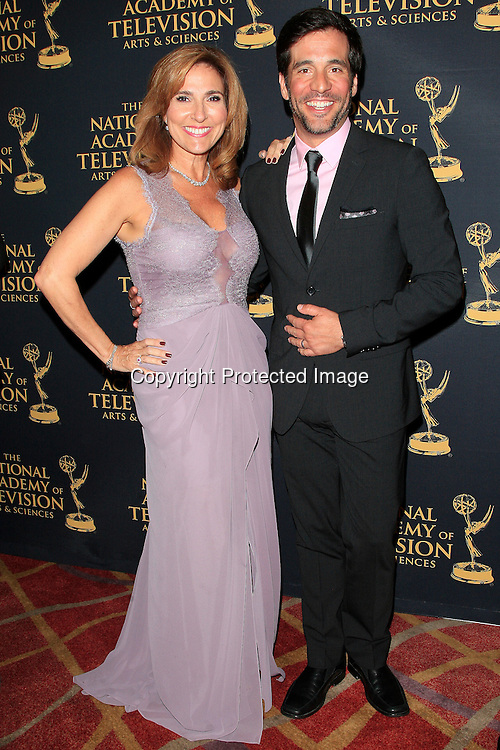 LOS ANGELES - APR 24: Marilyn Milian, JD Roberto at The 42nd Daytime Creative Arts Emmy Awards Gala at the Universal Hilton Hotel on April 24, 2015 in Los Angeles, California