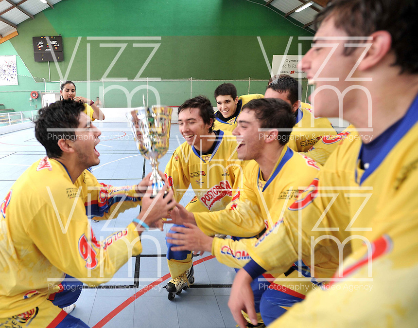 TOULOUSE - FRANCIA: Se realizan en Toulouse Francia los Campeonatos Mundiales de Hockey en Linea en las modalidades de Junior Varones, Damas Mayores, Juvenil Damas y Mayores Varones, con la participación de 24 paises, del 30 de junio al 13 de julio. <br />
Performed in Toulouse France Hockey World Championships Online in the categories of Junior Men, Senior Women, Junior Men and Senior Ladies, with the participation of 24 countries, from 30 June to 13 July. Photos: VizzorImage / Luis Ramirez / Staff.