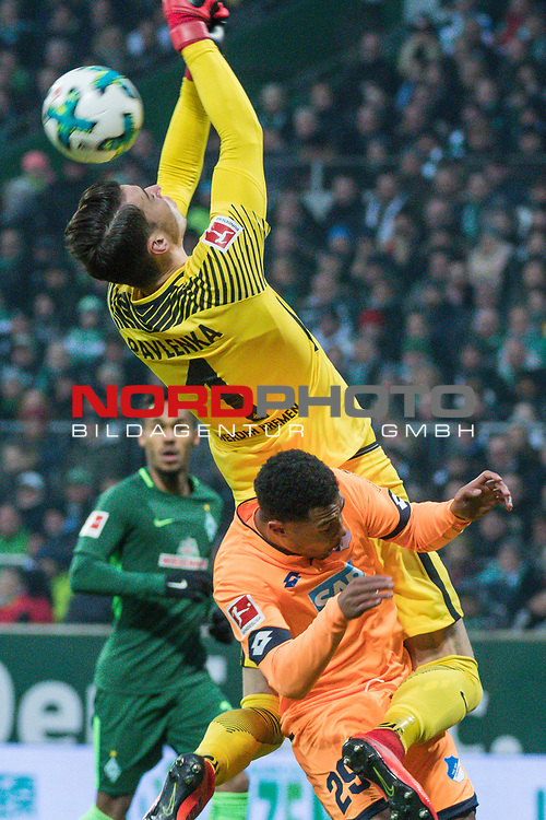 13.01.2018, Weser Stadion, Bremen, GER, 1.FBL, Werder Bremen vs TSG 1899 Hoffenheim, im Bild<br />
<br />
Jiri Pavlenka (Werder Bremen #1)<br />
<br />
Foto © nordphoto / Kokenge