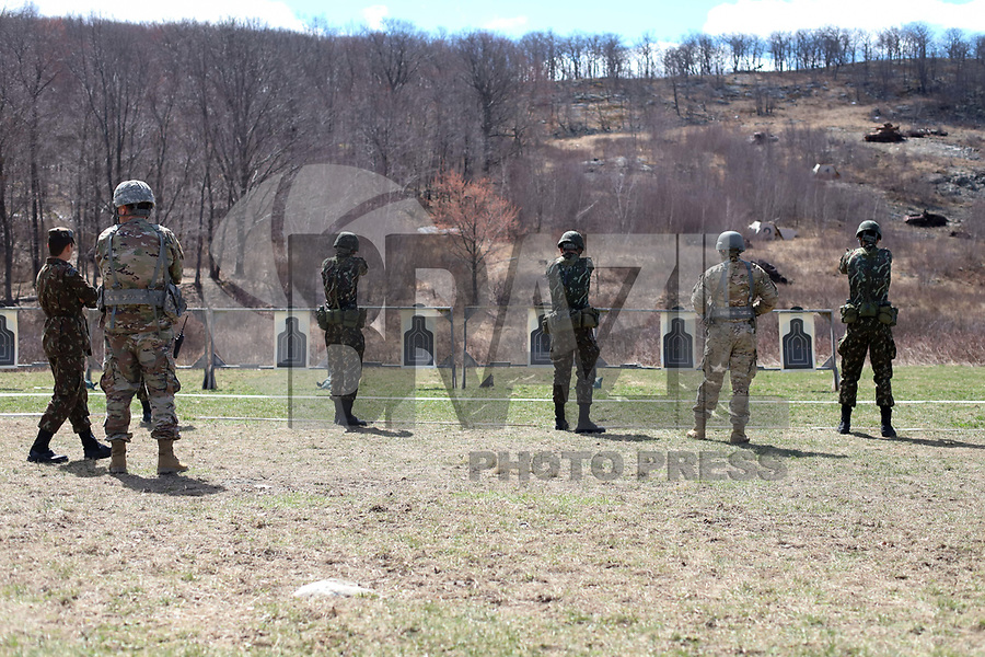 WEST POINT, EUA, 10/04/2019 - COMPETIÇÃO-MILITAR - Soldados da equipe do Brasil durante preparação para o Sandhurst West Point 2019 na U.S Military Academy na cidade de West Point nos Estados Unidos nesta quarta-feira, 10. (Foto: William Volcov/Brazil Photo Press/Folhapress)
