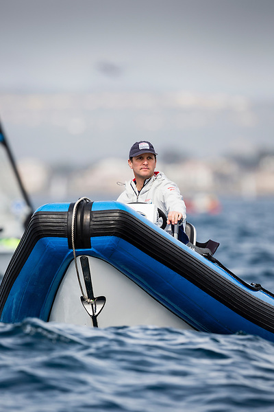 20140401, Palma de Mallorca, Spain: SOFIA TROPHY 2014 - 850 sailors from 50 countries compete at the ISAF Sailing World Cup event. Josh Adams. Photo: Mick Anderson/SAILINGPIX.