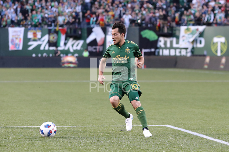 Portland, OR - Friday June 15, 2018: Portland Timbers defeated the Los Angeles Galaxy 1-0 in a 2018 Lamar Hunt U.S. Open Cup round of 16 match at Providence Park.