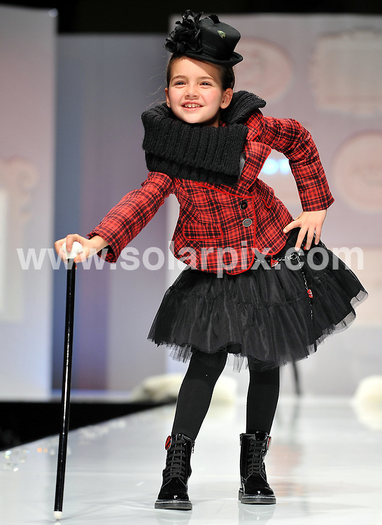 **ALL ROUND PICTURES FROM SOLARPIX.COM**.**SYNDICATION RIGHTS FOR UK AND SPAIN ONLY**.The Children presenting the Pitti Bimbo 68 autumn and winter season 2009/2010 at the children fashion fair in Florence in Italy...JOB REF: 8293-CPR/ Silz DATE:22-01-09.**MUST CREDIT SOLARPIX.COM OR DOUBLE FEE WILL BE CHARGED* *UNDER NO CIRCUMSTANCES IS THIS IMAGE TO BE REPRODUCED FOR ANY ONLINE EDITION WITHOUT PRIOR PERMISSION*