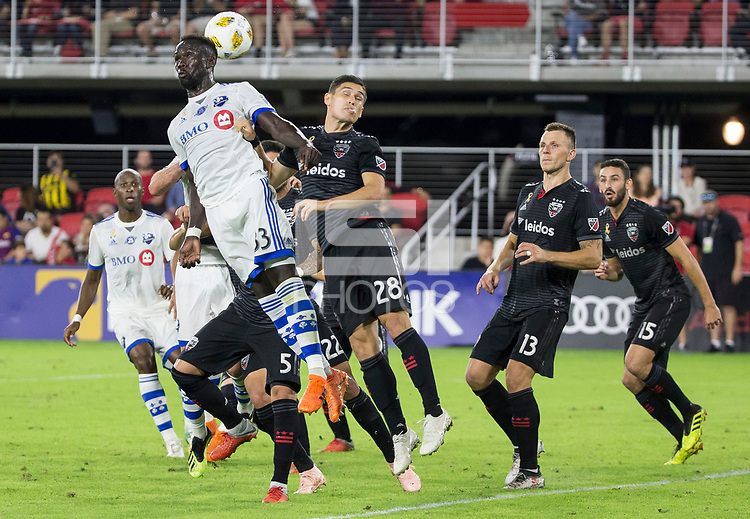 Washington, DC. - Saturday September 29, 2018: D.C. United defeated the Montreal Impact 5-0 in a MLS match at Audi Field.