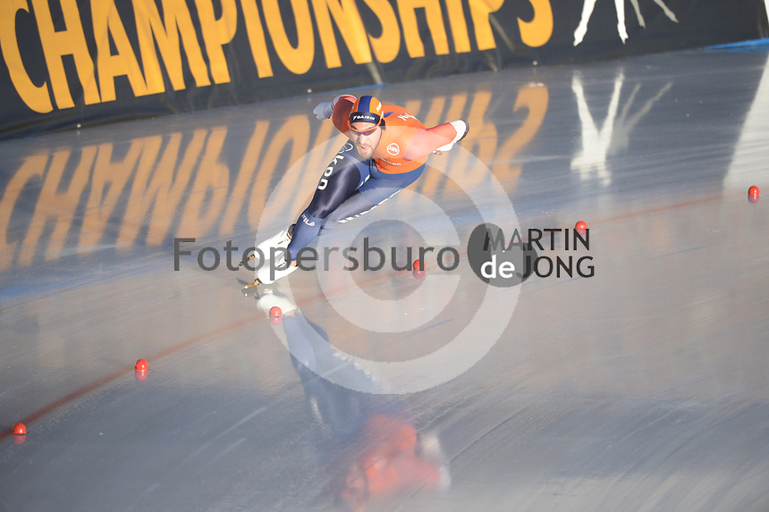 SPEED SKATING: COLLALBO: Arena Ritten, 11-01-2019, ISU European Speed Skating Championships, Kjeld Nuis (NED), ©photo Martin de Jong