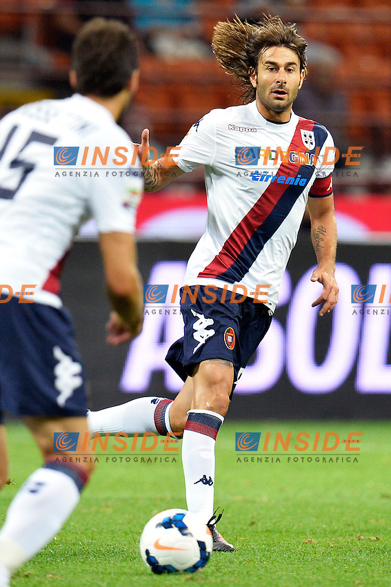 Daniele Conti Cagliari <br />
Milano 01-09-2013 Stadio Giuseppe Meazza San Siro <br />
Football Calcio Campionato Italiano Serie A<br />
Milan - Cagliari <br />
Foto Andrea Staccioli Insidefoto