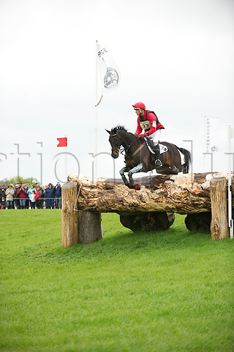 2.5.2010:, Badminton Cross Country, Paul Tapner of Aus on Stormhill Michael at the World Welfare Quay