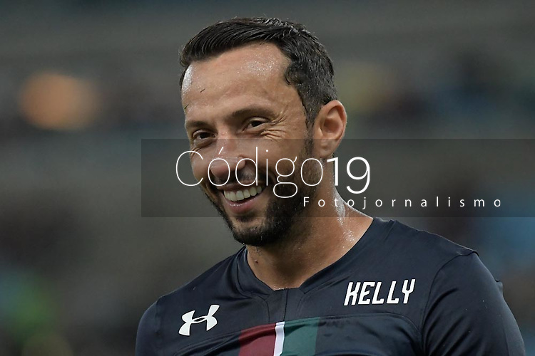 Rio de Janeiro (RJ), 08/03/2020 -Fluminense-Resende - Nene jogador do Fluminense comemora seu gol,durante partida contra o Resende,valida pela 2ª rodada da Taca Rio 2020, realizada no Estadio Jornalista Mario Filho (Maracana), na zona norte do Rio de Janeiro,neste domingo (08). (Foto: Alexandre Durao/Codigo 19/Codigo 19)