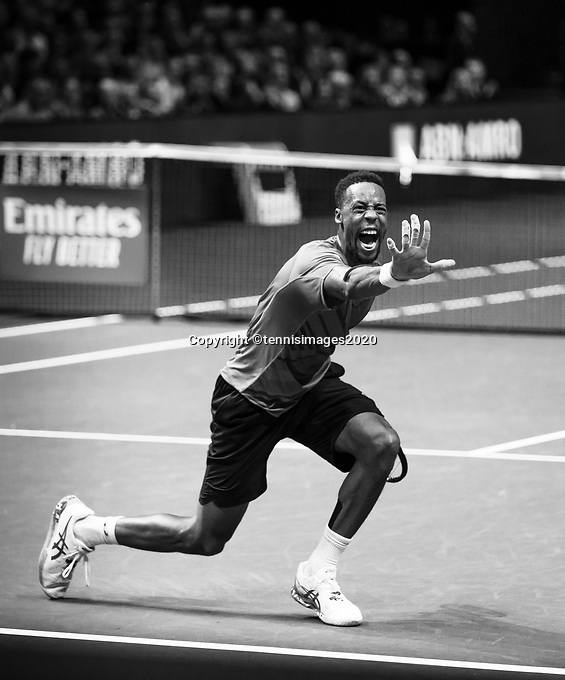 Rotterdam, The Netherlands, 15 Februari 2020, ABNAMRO World Tennis Tournament, Ahoy,<br />
Mens Single Final: Felix Auger-Alissime (CAN). <br />
Photo: www.tennisimages.com