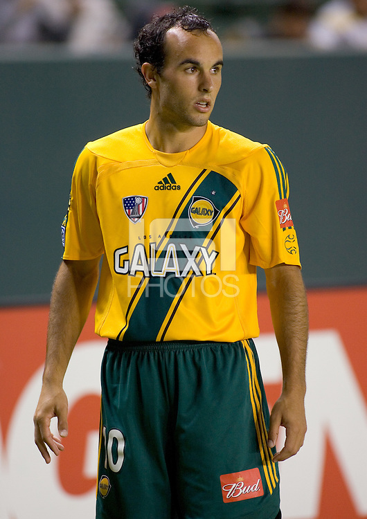 Galaxy Fwd Landon Donovan (10) during a quarterfinal US Open Cup 2006 game against the Colorado Rapids. LA beat Colorado 3-1 in extra time at the Home Depot Center in Carson, CA Wednesday, August 23, 2006.