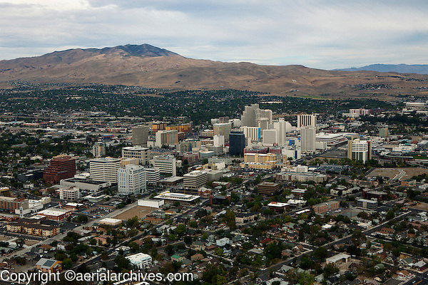aerial photograph Reno, Nevada