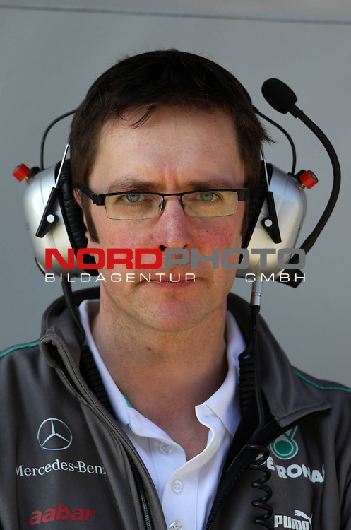 Andy Shovlin (GBR), Mercedes GP Team Chief engineer<br />
Foto © nph / Polepositon<br />
*** GER and CRO only ***** *** Local Caption ***