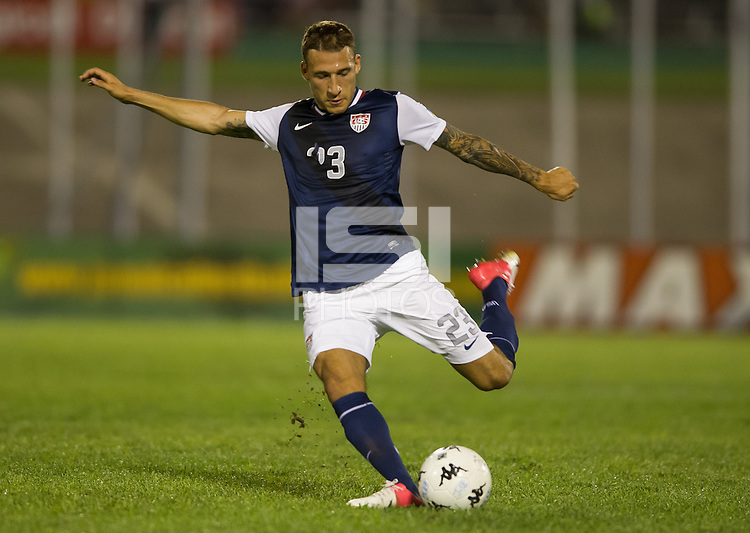Kingston, Jamaica - Friday, September 7, 2012: The USMNT lost to Jamaica 2-1 during World Cup Qualifying at National Stadium.