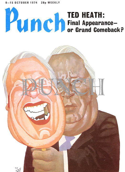 Punch (front cover, 9 October 1974)