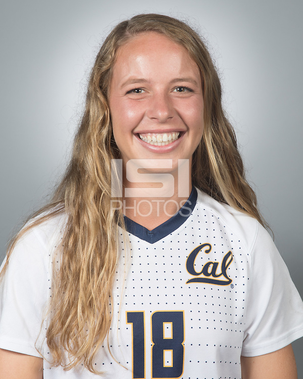 Berkeley, Ca - August 7, 2016: Cal Womens Soccer 2016 Portraits.