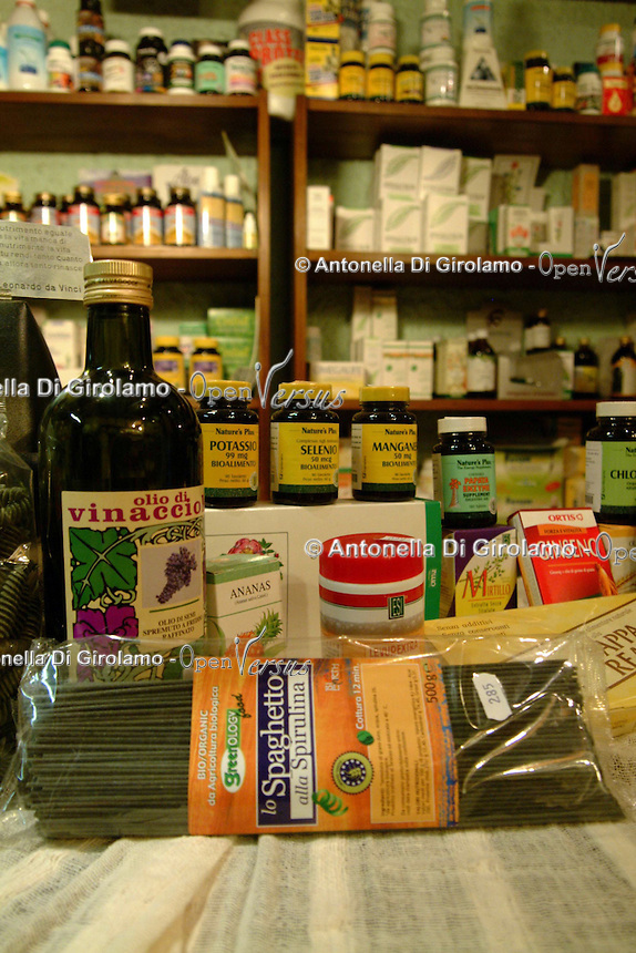 Integratori alimentari. Food Supplements.