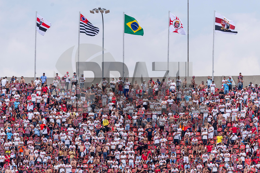 SÃO PAULO, SP, 31.08.2019 - SÃO PAULO-GRÊMIO- Torcida do São Paulo durante partida contra o Grêmio em jogo válido pela décima sétima rodada do campeonato brasileiro 2019 no Estádio do Morumbi em São Paulo, neste domingo, 31. (Foto: Anderson Lira/Brazil Photo Press)