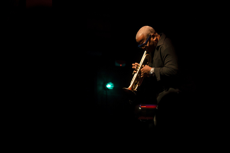 Durham, North Carolina - Friday May 6, 2016 - Terence Blanchard performs in Fletcher Hall in the Carolina Theatre Friday night during the Art of Cool Festival in Durham.