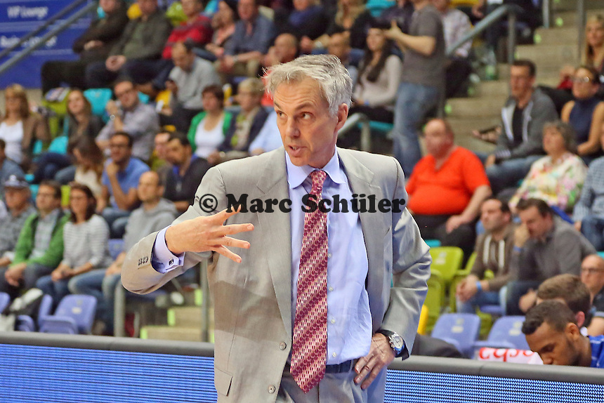 Trainer Gordon Herbert (Skyliners) - Fraport Skyliners vs. Eisbären Bremerhaven, Fraport Arena Frankfurt