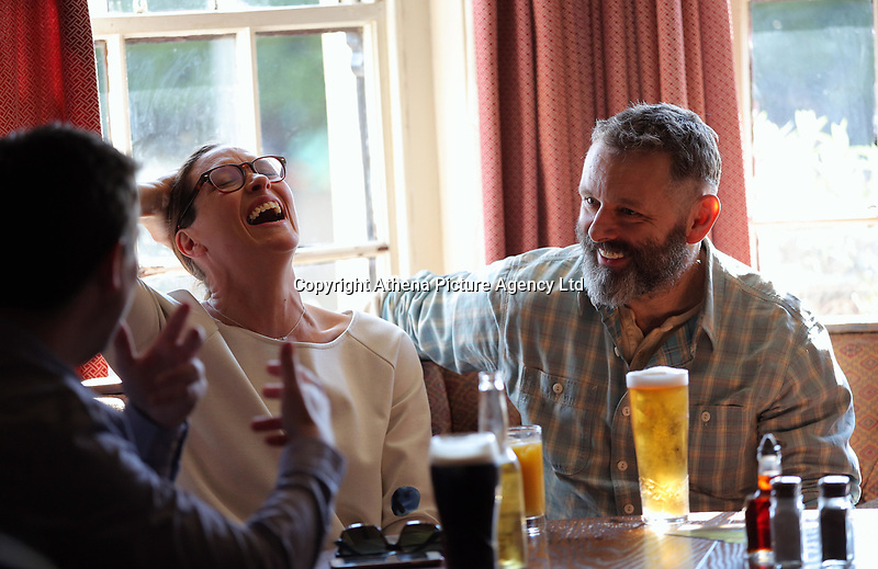 Pictured: Monday 01 May 2017<br />
Re: National Theatre Wales We’re Still Here launch event at The Somerset Arms (The Sker), Port Talbot, Wales, UK