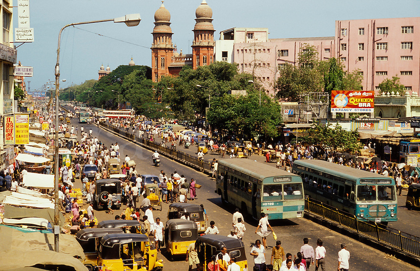 India. Madras/Chennai. NSC Bose Road. The state capital of Tamil Nadu. Nataji Subhash Chandra Bose Road. .