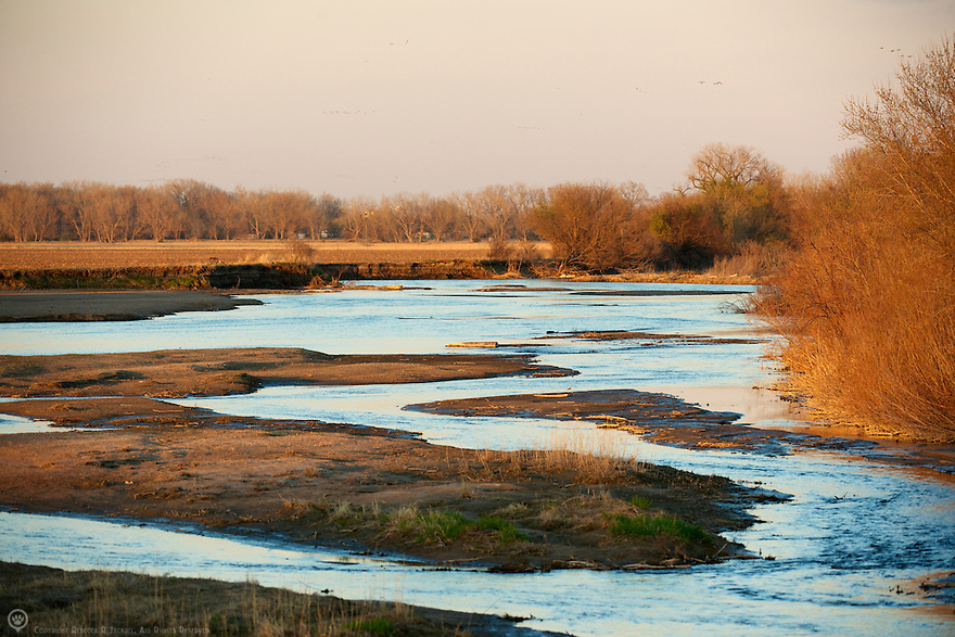 North America, United States, Nebraska, Wood River, Big Bend Region, Platte River. Rebecca