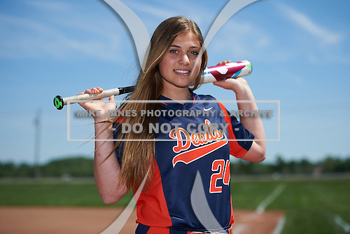 Attica Lady Blue Devils Softball at Attica High School on May 14, 2015 in Attica, Florida. (Copyright Mike Janes Photography)