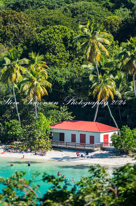 Maho Bay Pavilion<br />
Maho Bay<br />
Virgin Islands National Park<br />
St. John, US Virgin Islands