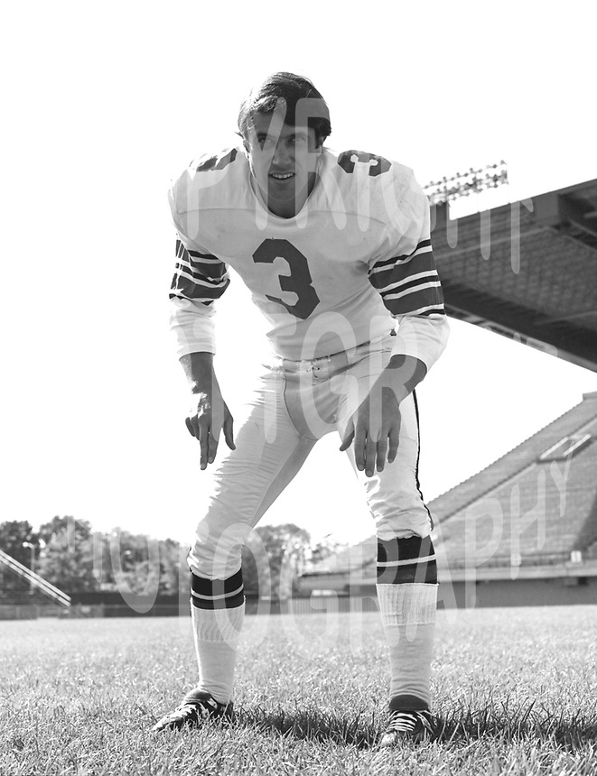 John Kruspe Ottawa Rough Riders 1973. Copyright photograph Scott Grant/