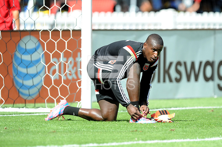 Washington D.C. - September 27, 2014: D.C. United defeated the Philadelphia Union 1-0 during a Major League Soccer match at RFK Stadium.
