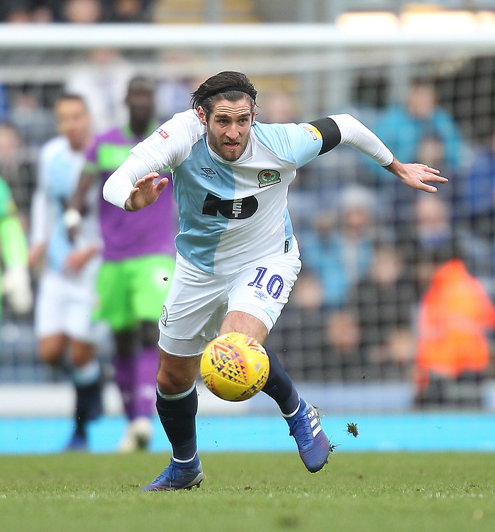 Blackburn Rovers Danny Graham<br />
<br />
Photographer Mick Walker/CameraSport<br />
<br />
The EFL Sky Bet Championship - Blackburn Rovers v Bristol City - Saturday 9th February 2019 - Ewood Park - Blackburn<br />
<br />
World Copyright © 2019 CameraSport. All rights reserved. 43 Linden Ave. Countesthorpe. Leicester. England. LE8 5PG - Tel: +44 (0) 116 277 4147 - admin@camerasport.com - www.camerasport.com