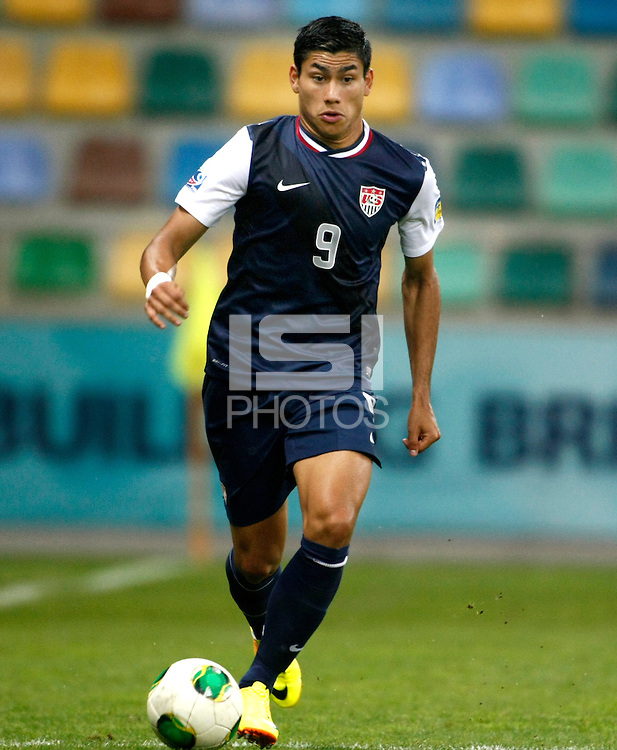 USA's Mario Rodriguez during their FIFA U-20 World Cup Turkey 2013 Group Stage Group A soccer match Ghana betwen USA at the Kadir Has stadium in Kayseri on June 27, 2013. Photo by Aykut AKICI/isiphotos.com