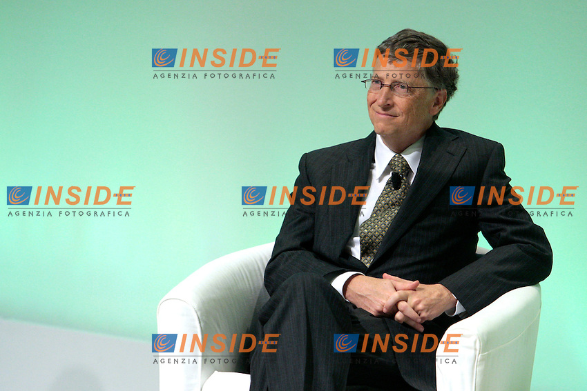 Bill Gates..Roma 23/02/2012 IFAD. Una sessione del Govening Council dal titolo: Agricoltura sostenibile: nutrire il mondo e proteggere il pianeta...Governing Council - Sustainable smallholder agricolture: feeding the world, protecting the planet...Photo Samantha Zucchi Insidefoto