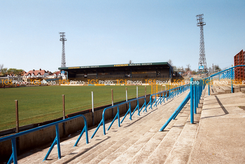 General view of Brighton & Hove Albion FC Football Ground, The Goldstone Ground, Brighton, East Sussex, pictured on 2nd May 1994