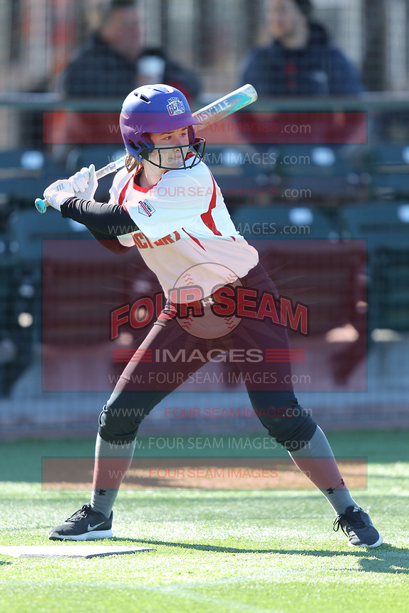 Softball Factory All-America Pre-Season Tournament, powered by Under Armour, on January 14, 2018 at ScrapYard Sports Complex in Conroe, Texas. (Mike Janes/Four Seam Images) Softball Factory All-America Pre-Season Tournament, powered by Under Armour, on January 14, 2018 at ScrapYard Sports Complex in Conroe, Texas. (Erik Williams/Four Seam Images)